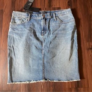 NWT Silver Jeans Co Denim Jean Frisco Pencil Skirt 12